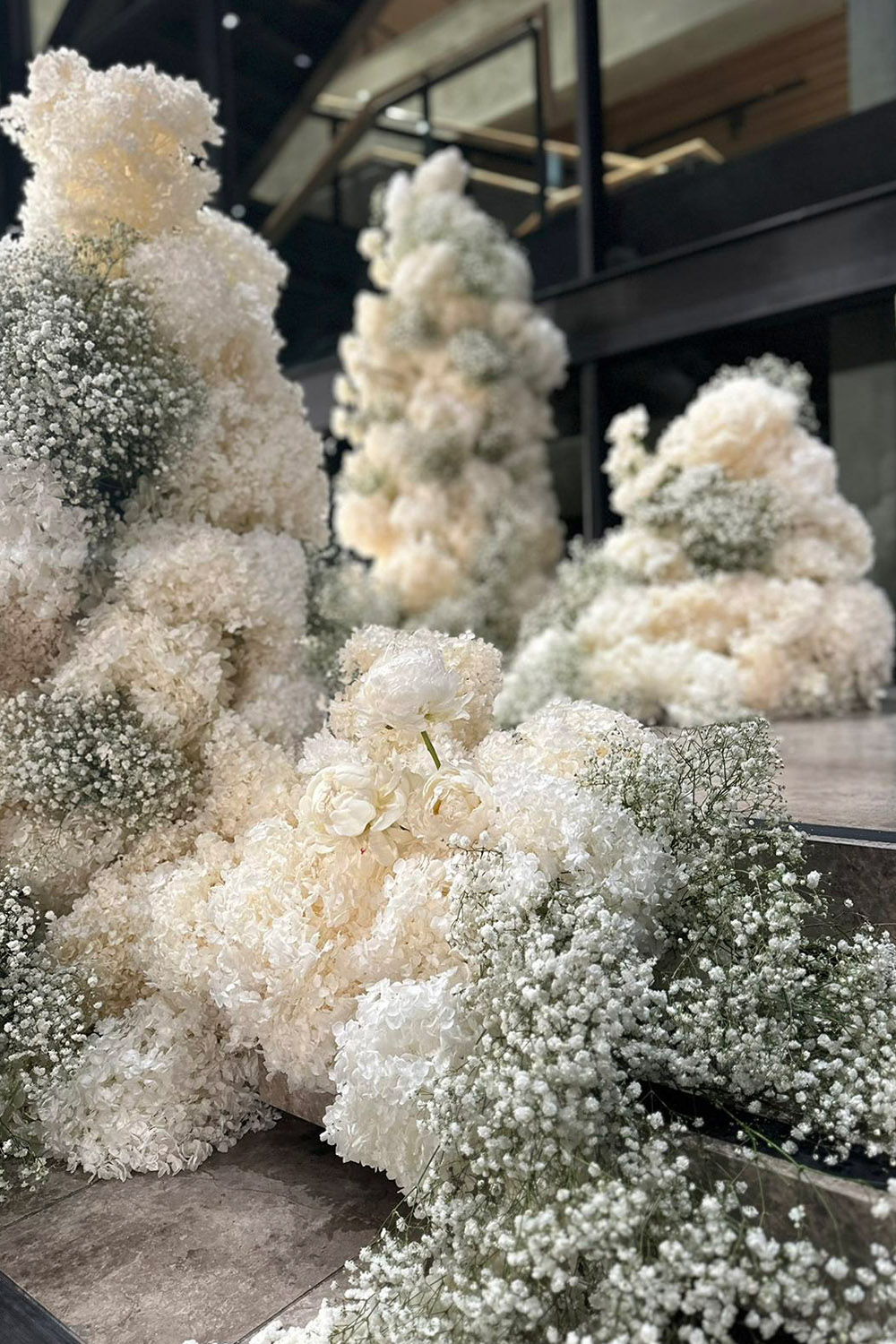Flower Installations by Flowers Vasette Melbourne CBD